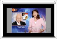 Imagen de televisión en una pantalla de 16:9