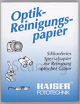 Kaiser cleaning paper in a compact etui