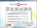 Selección de SilverFast para los distintos tipos de escáners en el launcher de SilverFast