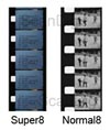Comparison between Super8-film and Normal8-film